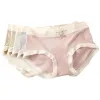 Pink striped underpants in multiple colors stacked, pure cotton, comfortable and breathable, unisex Item Picture
